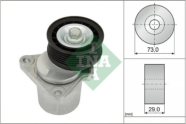 Belt Tensioner, V-ribbed belt
